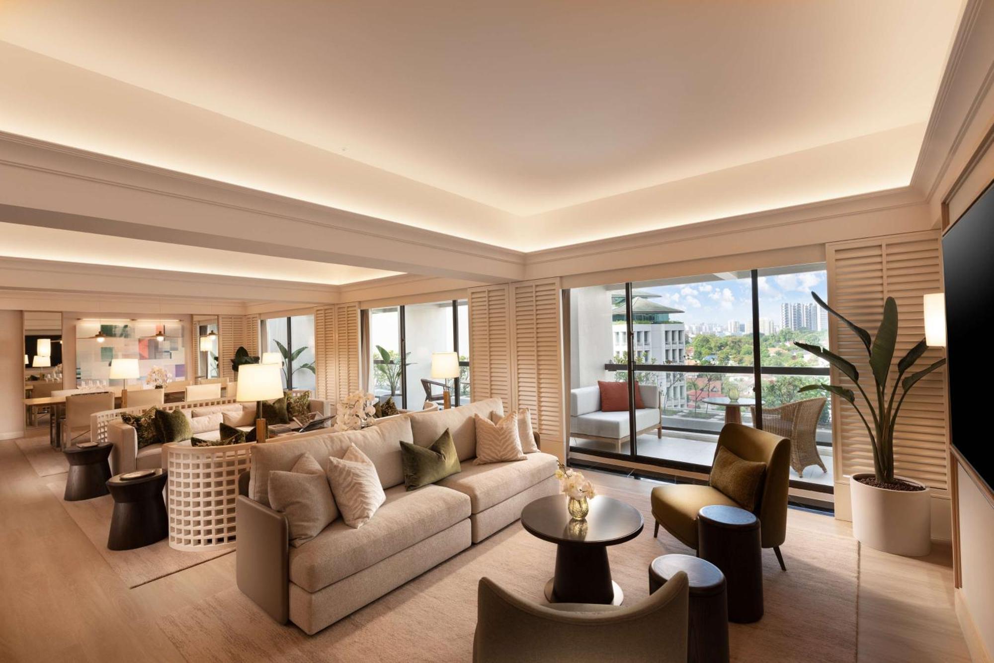 Conrad Singapore Orchard Exterior foto